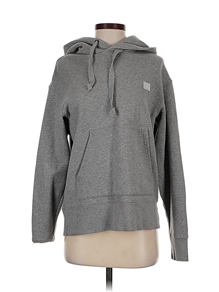 Pre-owned Acne Studios Pullover Hoodie In Gray