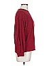 Coeur De Vague Burgundy Red Pullover Sweater Size L - photo 4