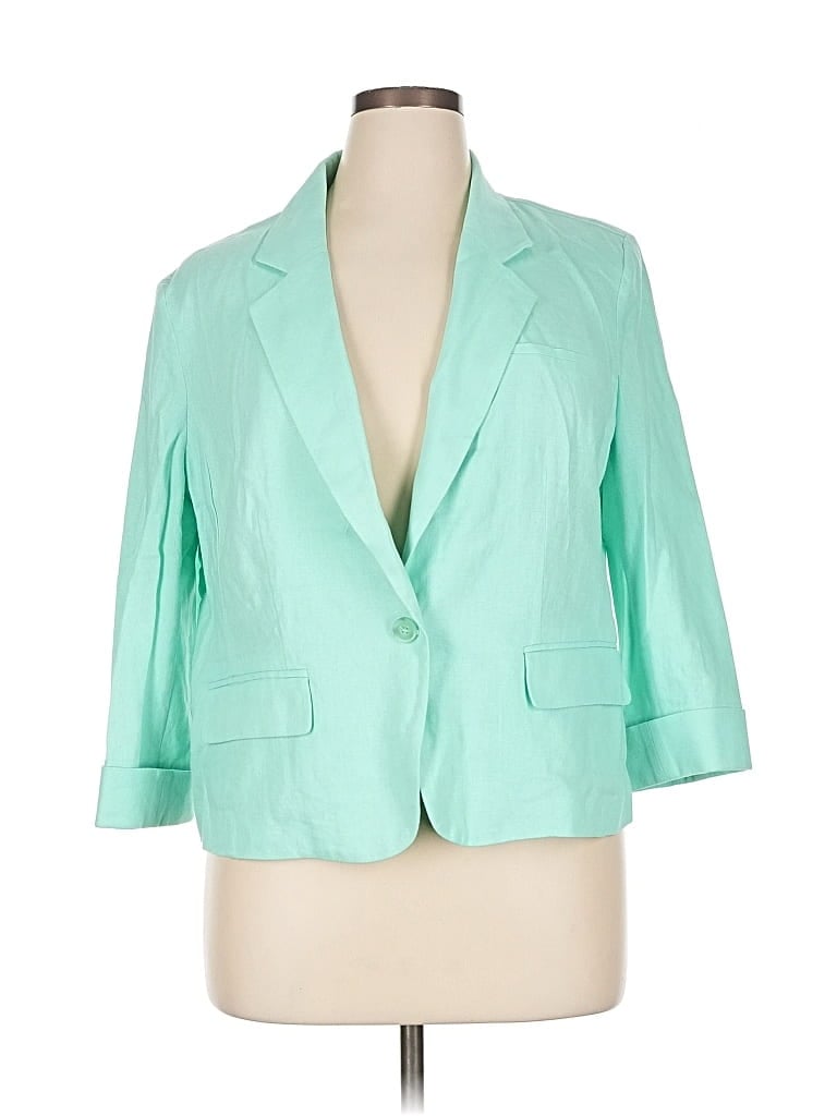 Pre-owned Cato Blazer Jacket In Green