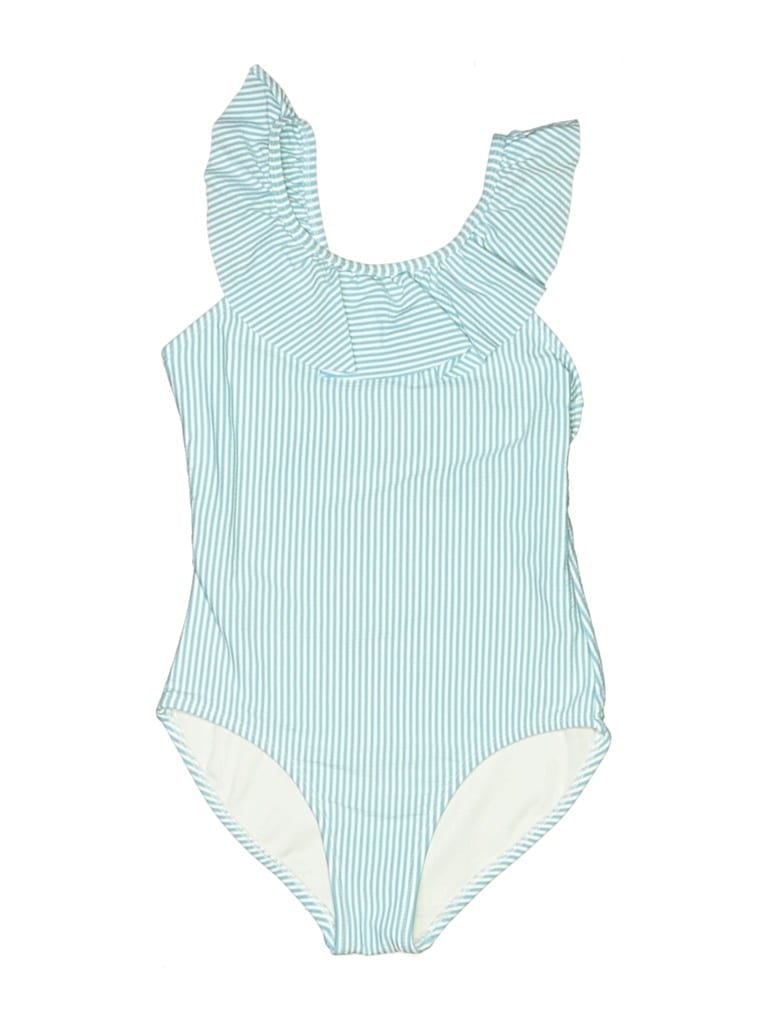 Pre-owned Cat & Jack Kids' One Piece Swimsuit In Blue
