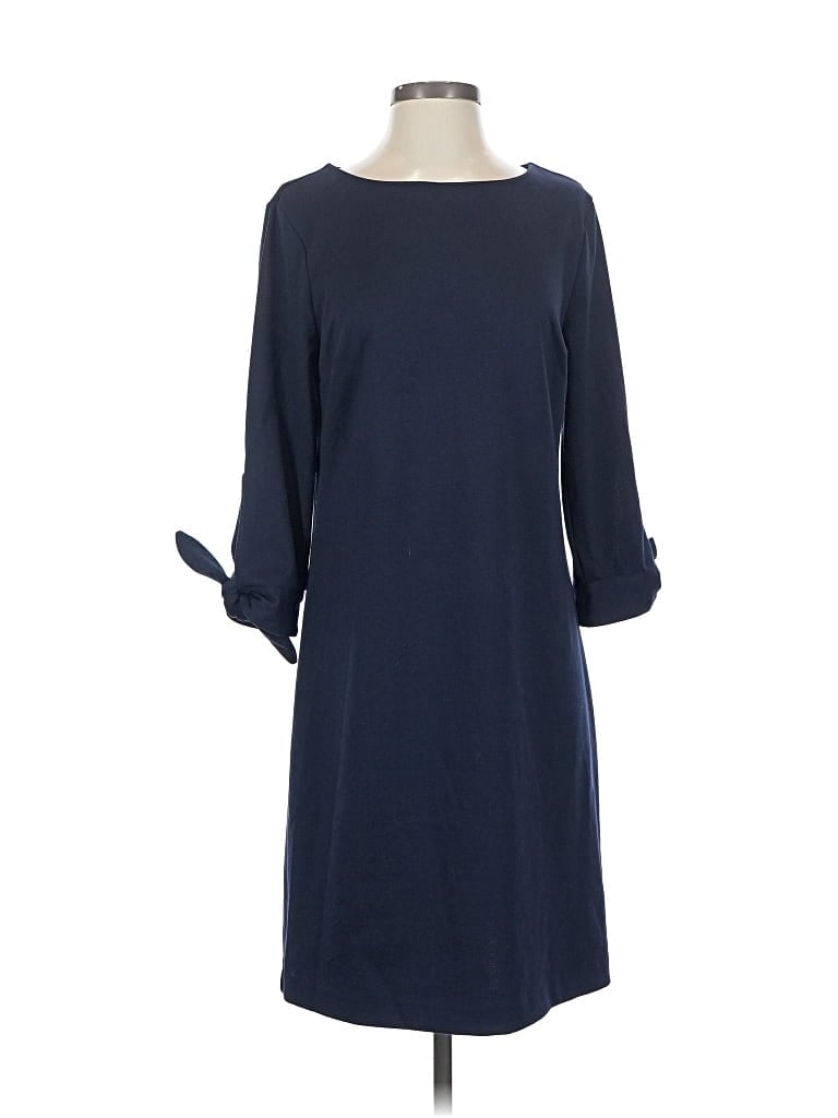 Pre-owned Talbots Outlet Casual Dress In Blue