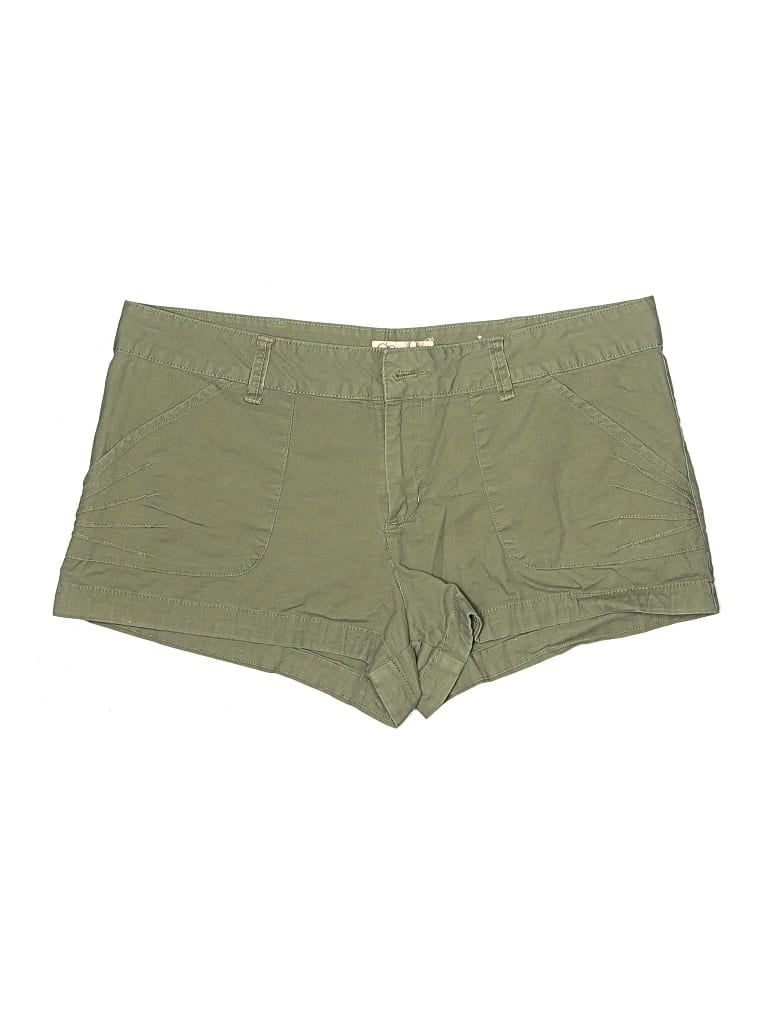 Pre-owned Op Khaki Shorts In Green