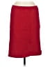 Karin Stevens Solid Red Casual Skirt Size M (petite) - photo 2