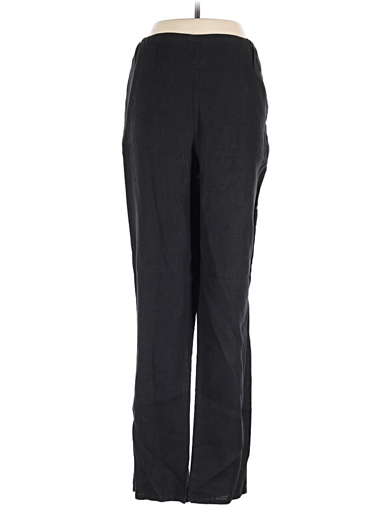 Pre-owned Flax Dress Pants In Black