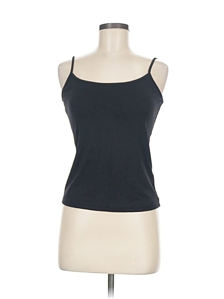 Pre-owned H&m Tank Top Black Strapless Neckline Tops