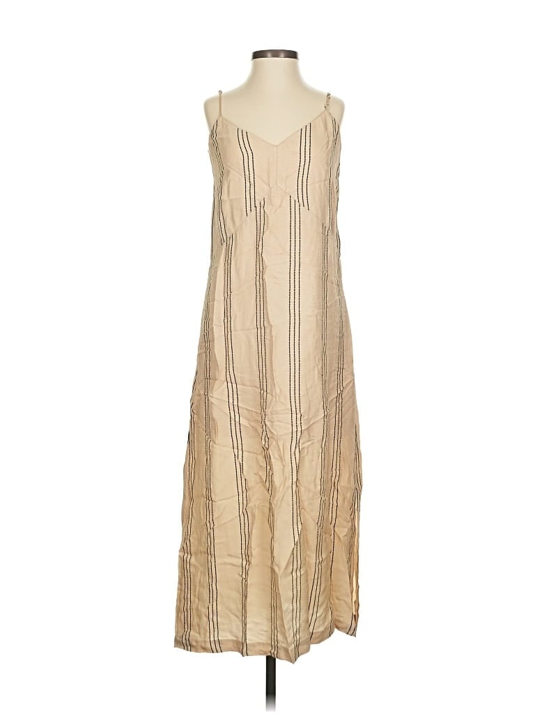 Pre-owned H&m Casual Dress In Brown