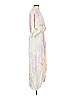 Lezat 100% Polyester Ivory Casual Dress Size S - photo 4