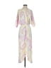 Lezat 100% Polyester Pink Casual Dress Size S - photo 1