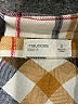 Maurices 100% Rayon Plaid Ivory Long Sleeve Button-Down Shirt Size S - photo 7