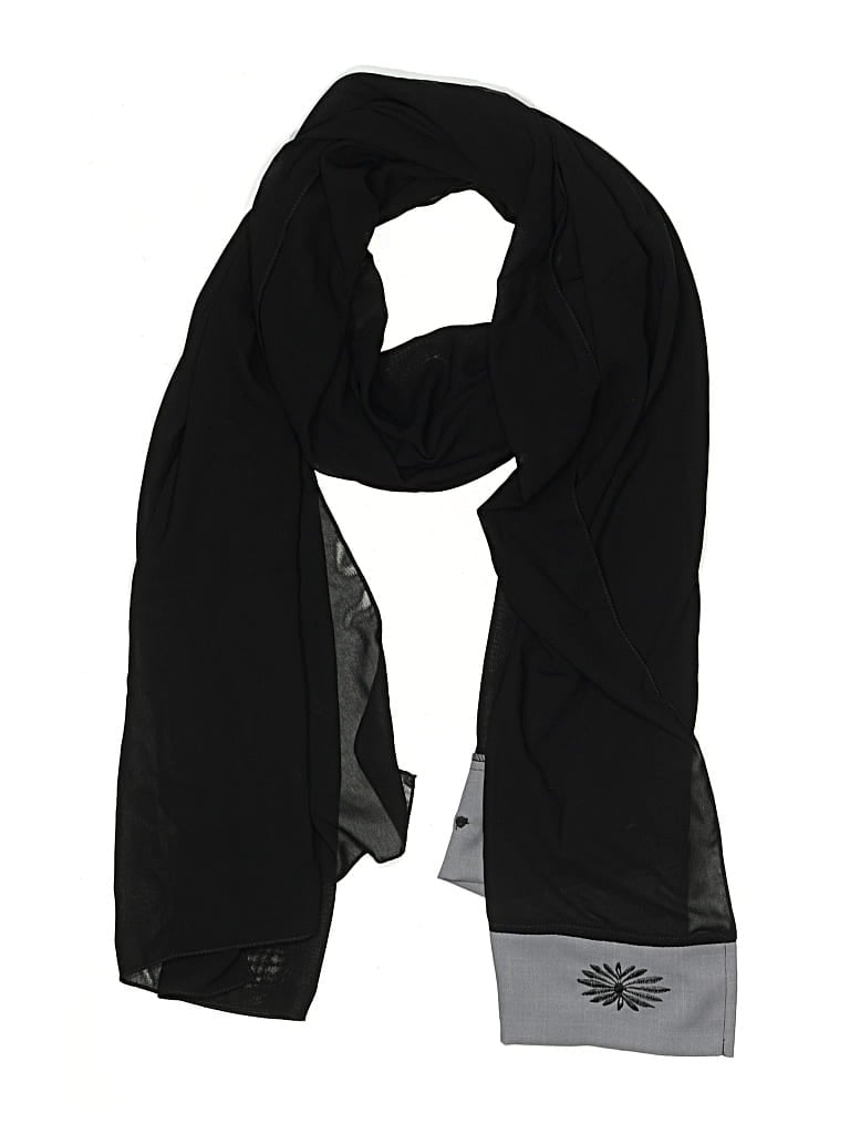 Pre-owned Unbranded Scarf In Black