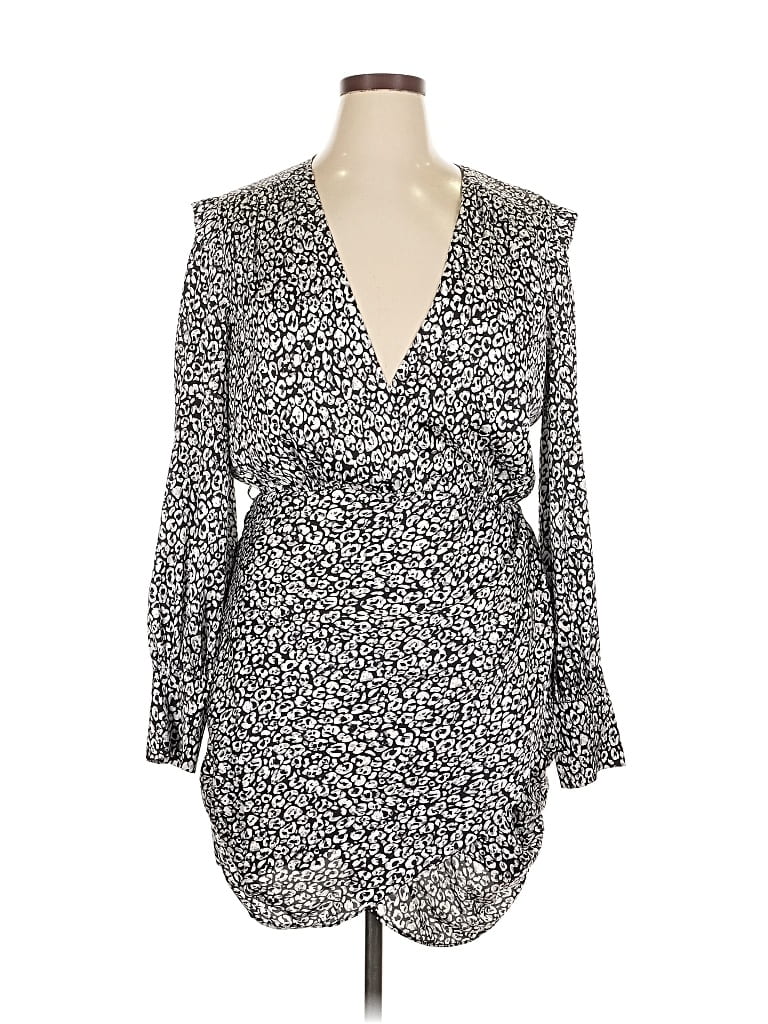 Pre-owned L'academie Los Angeles Casual Dress In Black