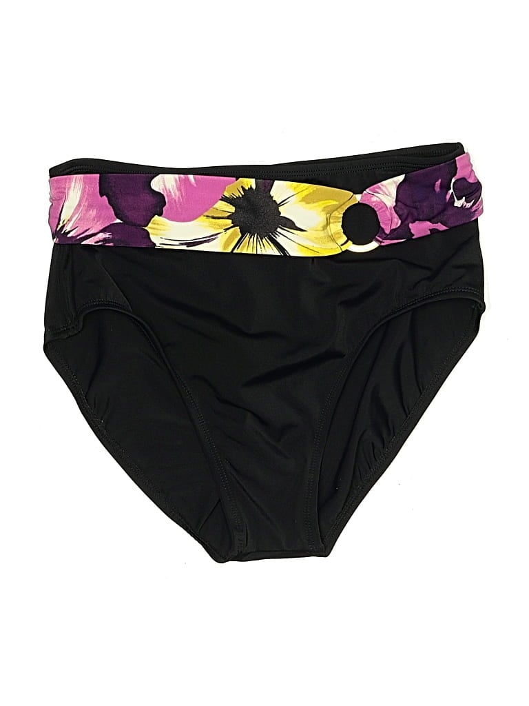 Pre-owned Jantzen Swimsuit Bottoms In Black