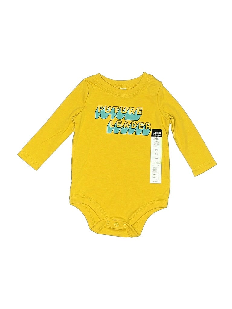 Okie Dokie Babies' Long Sleeve Onesie In Multi