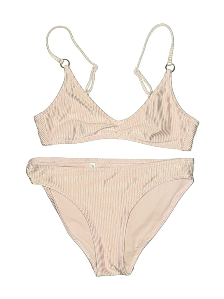 Pre-owned Aerie Two Piece Swimsuit In Brown