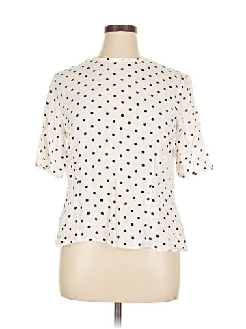 Evan Picone Short Sleeve Blouse (view 1)