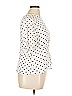 Evan Picone 100% Rayon Polka Dots Ivory Short Sleeve Blouse Size 14 - photo 4