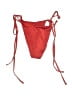 Oneonone Solid Red Swimsuit Bottoms Size S - photo 2