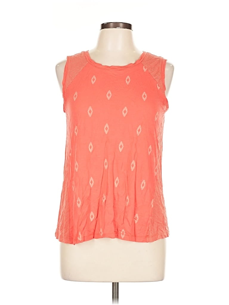 OLD NAVY Pre-owned Sleeveless T-shirt In Orange