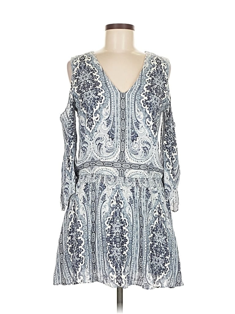 Pre-owned Alice And Olivia Alice + Olivia Casual Dress In Blue