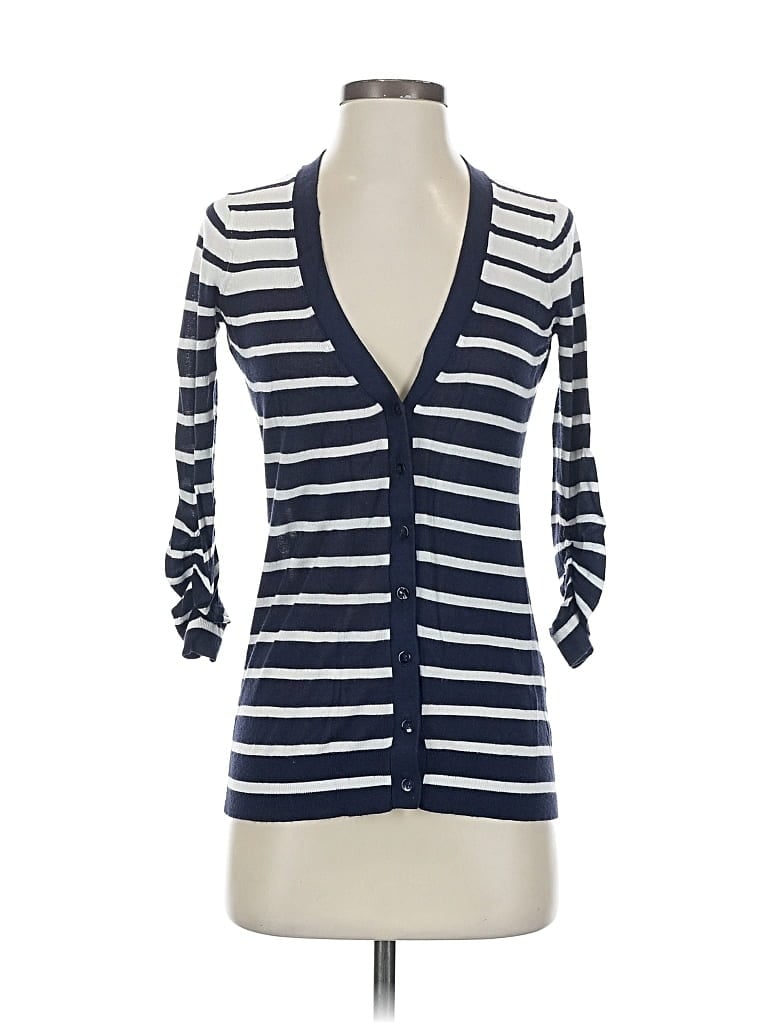 EXPRESS Pre-owned Cardigan Sweater In Blue