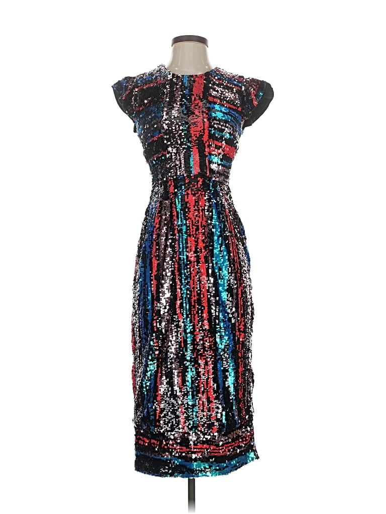 Pre-owned Hunter Cocktail Dress In Blue