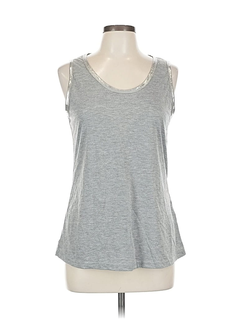 Click to view more detailed imagery on our partner's website Pre-owned Unbranded Sleeveless T-shirt In Gray