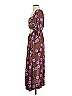 Omika 100% Modal Floral Brown Casual Dress Size XS - photo 5