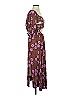 Omika 100% Modal Floral Brown Casual Dress Size XS - photo 4