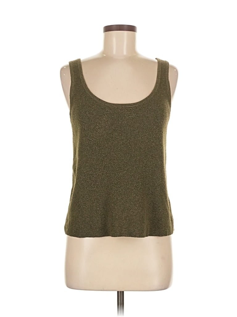 A NEW DAY Pre-owned Cardigan Sweater In Green