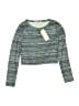 Knit Works Teal Long Sleeve Top Size 6X - photo 1