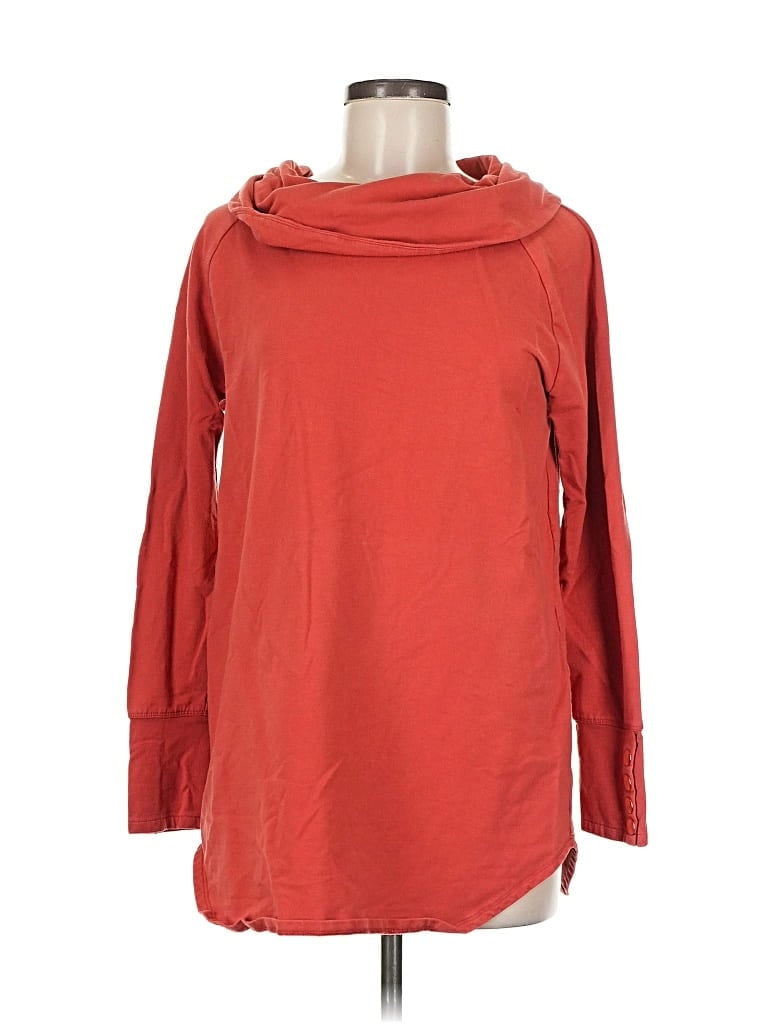 Pre-owned Soft Surroundings Sweatshirt In Red
