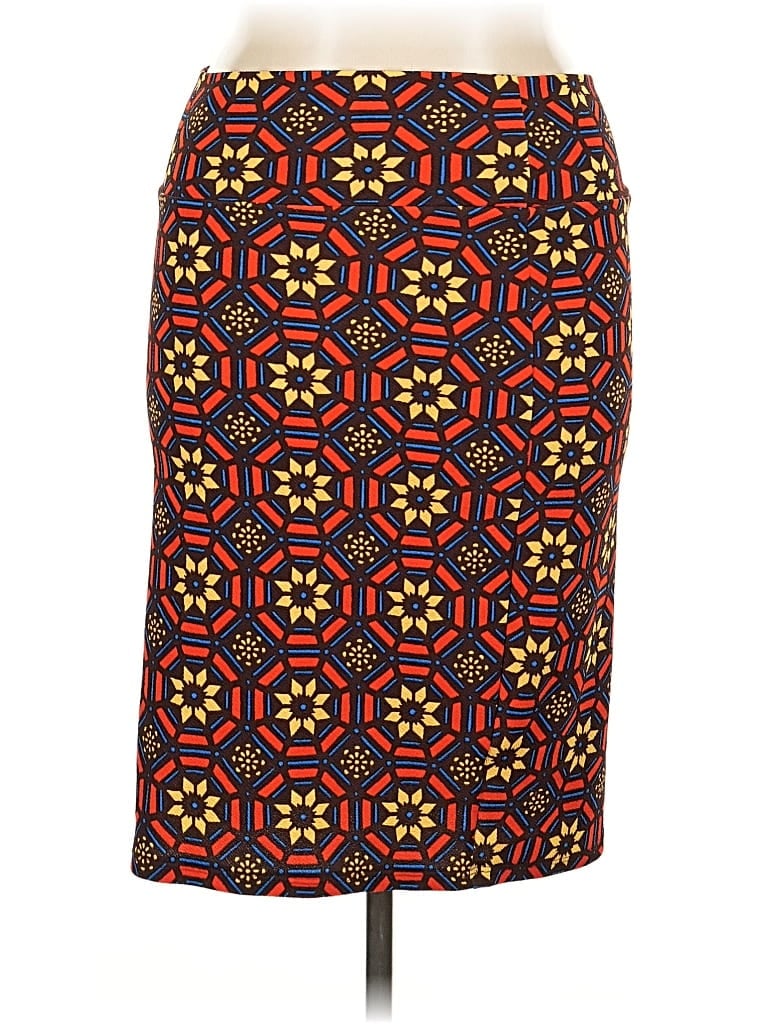 Pre-owned Lularoe Casual Skirt In Red