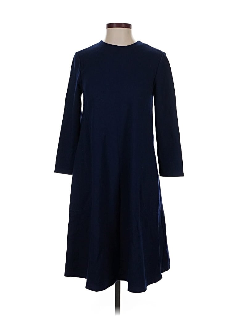 Pre-owned J. Mclaughlin Casual Dress In Blue