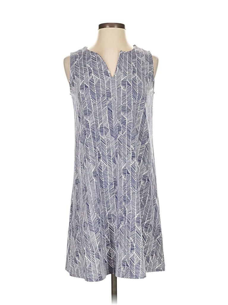 Pre-owned J. Mclaughlin Casual Dress In Blue