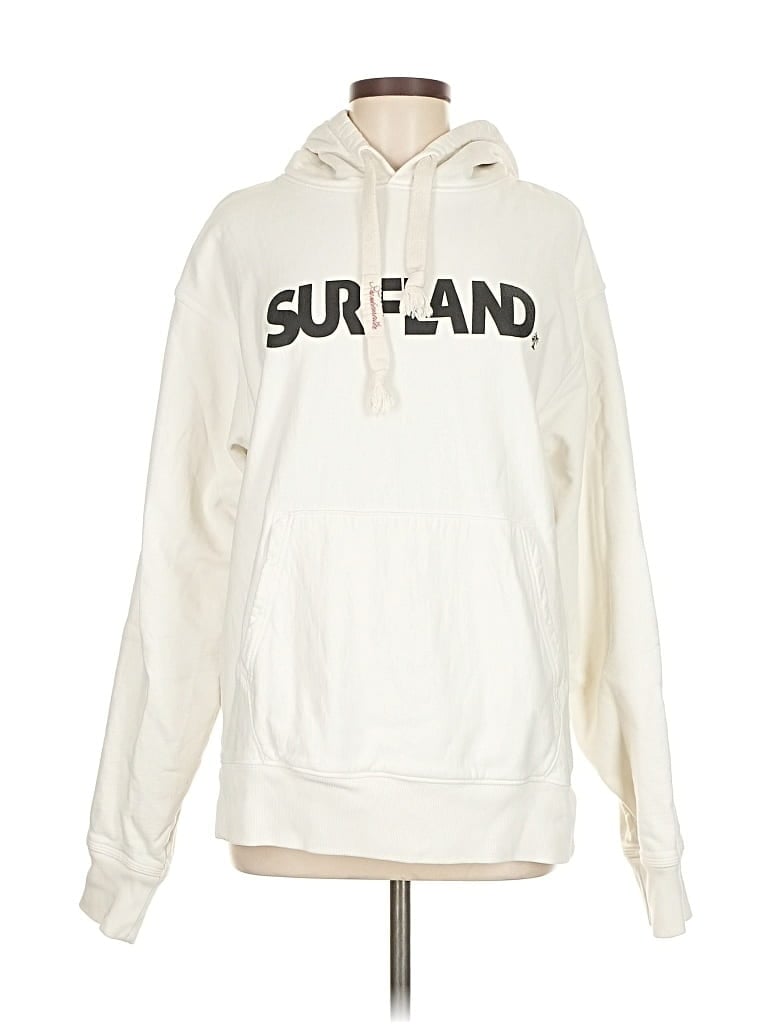 Pre-owned Assorted Brands Sweatshirt In White