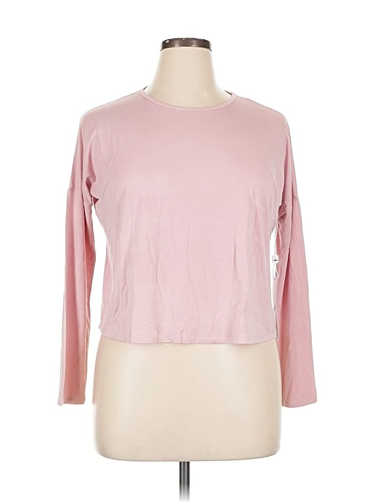 Lezat 3/4 Sleeve T-shirt In Pink