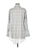 Mod Ref 100% Cotton Gray Long Sleeve Blouse Size M - photo 2