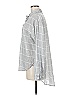 Mod Ref 100% Cotton Gray Long Sleeve Blouse Size M - photo 5