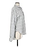 Mod Ref 100% Cotton Gray Long Sleeve Blouse Size M - photo 4