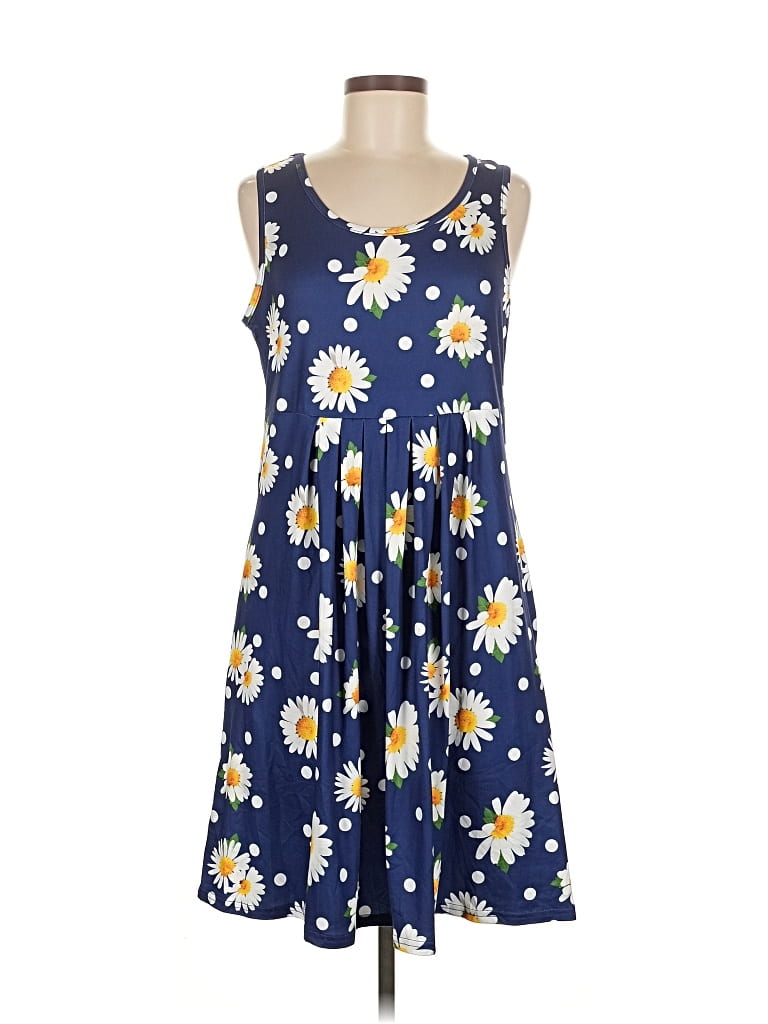 UNBRANDED Pre-owned Casual Dress In Blue