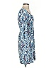Boston Proper Paisley Blue Casual Dress Size 5 - photo 4