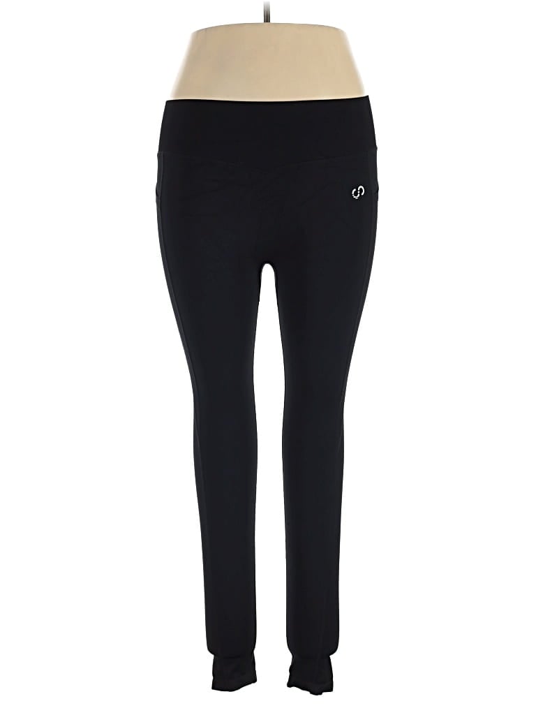 Pre-owned Curves N Combatboots Active Pants In Black