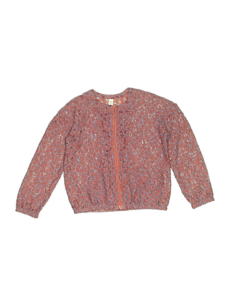 Pre-owned Lularoe Kids' Jacket In Orange