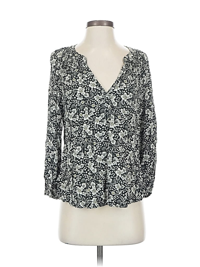 VELVET Pre-owned 3/4 Sleeve Blouse In Black