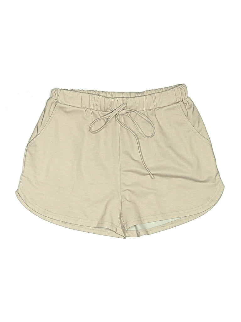 Pre-owned Unbranded Khaki Shorts In Brown