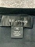 St. John Solid Black Formal Skirt Size 10 - photo 3