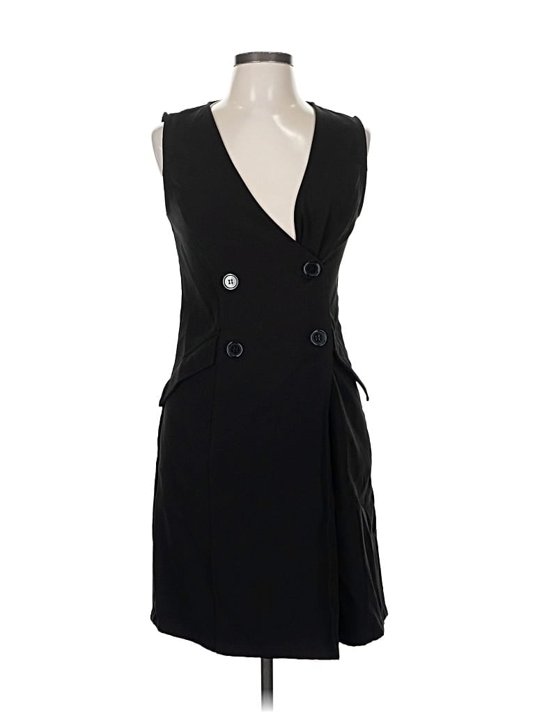 Pre-owned Max Studio Cocktail Dress In Black