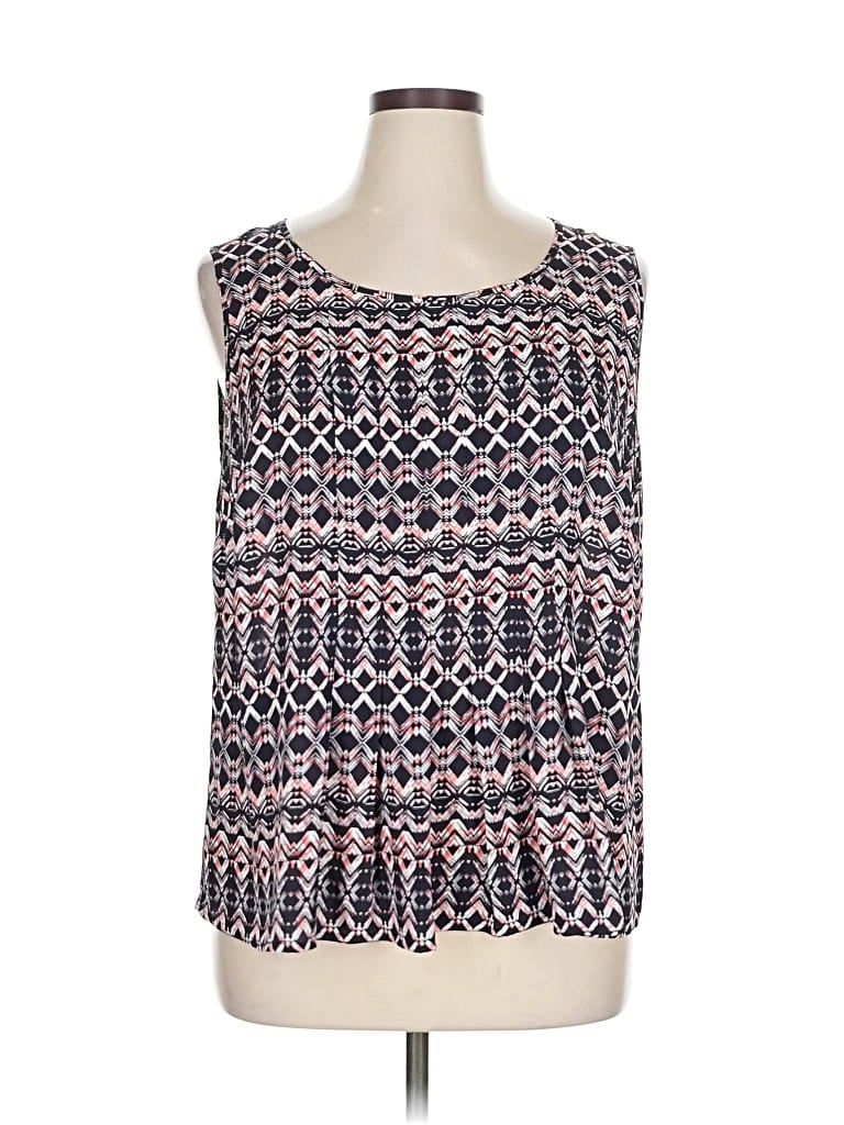 Click to view more detailed imagery on our partner's website Pre-owned Nine West Sleeveless Blouse In Pink