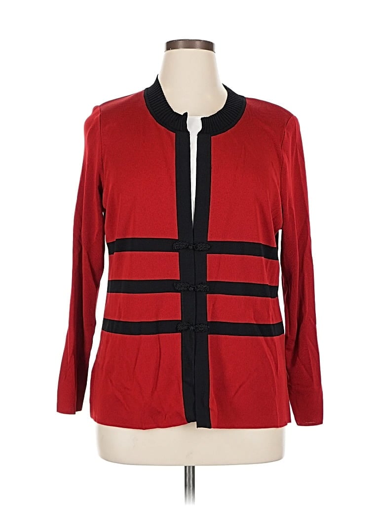 MISOOK Pre-owned Cardigan Sweater In Red