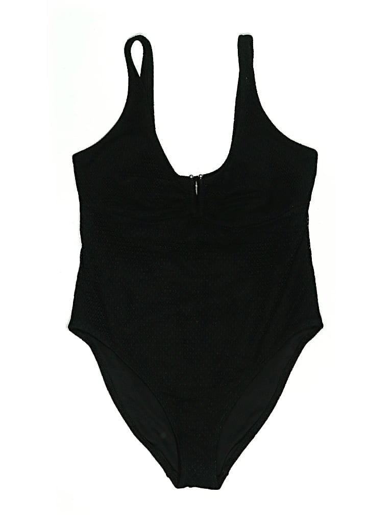 Pre-owned Old Navy One Piece Swimsuit In Black